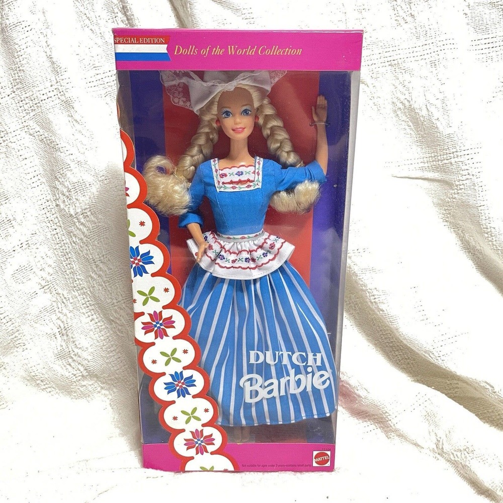 MATTEL Dutch Barbie 1993 Dolls of World Collection Special Edition #11104 NRFB